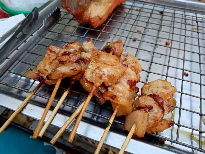 หมูปิ้ง (5 ไม้)